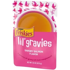 Friskies Gravies Lickable Savory Seafood, Fish And Salmon Flavor Wet Cat Food - 1.55oz -BlueBuffalo Sales Store GUEST 0286d80e c150 4fe1 ac49 4151476e8637