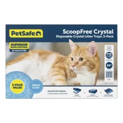 PetSafe ScoopFree Disposable Crystal Litter Tray Premium - Blue - 3pk