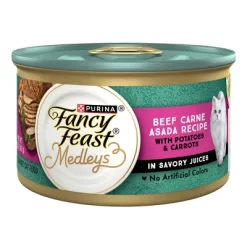 Fancy Feast Medleys Carne Asada Beef Flavor Wet Cat Food - 3oz -BlueBuffalo Sales Store GUEST 042f655f 4cc5 4b65 b1d0 d9eacd725a5c