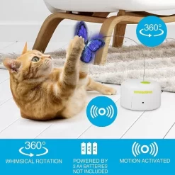 All For Paws Allforpaws Interactives Cat Toy Motion Activate Cat Toys Butterfly Flutter Bug