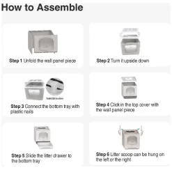 All For Paws Allforpaws Cat Litter Box Foldable, Sand -BlueBuffalo Sales Store GUEST 059f9ae7 8198 4ef5 b2a4 bfde30832b33