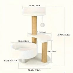 Multi-Layer Cat Tree Tower, Indoor Cat Furniture With Scratching Posts And Interactive Ball Toy, Stable Climbing Activity Center For Cats -BlueBuffalo Sales Store GUEST 05b57482 39a9 425c 8101 327ef0abf9a2