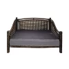 Iconic Pet Beds For Dogs And Cats - Rattan Maharaja Bed - Brown