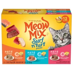 Meow Mix Surf N Turf Tuna Salmon And Chicken Flavor Wet Cat Food - 33oz 11 Meow Mix Surf N Turf Tuna Salmon And Chicken Flavor Wet Cat Food - 33oz -BlueBuffalo Sales Store GUEST 06168fcd c041 47a4 b033 951fea29f3a2