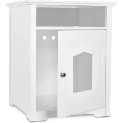 Arf Pets Cat Litter Box Enclosure Furniture, Large Cabinet - White 5 Arf Pets Cat Litter Box Enclosure Furniture, Large Cabinet - White -BlueBuffalo Sales Store GUEST 064be65e 8217 4b33 9c56 766fad24fb70