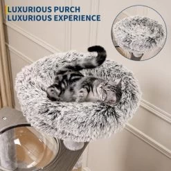 66.9in Cat Tree Tower With Litter Box Enclosure Condo With Perch & Scratching Posts, Plush Nest, Multi-Tier Play & Rest -BlueBuffalo Sales Store GUEST 0736706e 6c7e 48b5 b78a e64b3fbde4e9