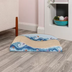 THE LICKER STORE Kokomo Coastal Cardboard Lounge Bed Cat Scratcher With Catnip -BlueBuffalo Sales Store GUEST 07ca40e9 b0f1 4e92 9a7b 72a85c8da502