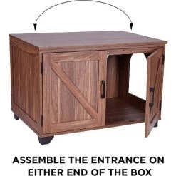 Arf Pets Cat Litter Box Enclosure Furniture, Large Wooden Cabinet -BlueBuffalo Sales Store GUEST 09d1caf6 c531 4197 a954 8ef227778cd4