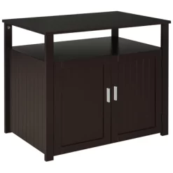 PawHut Wooden Cat Litter Box Enclosure Furniture With Adjustable Interior Wall & Large Tabletop For Nightstand -BlueBuffalo Sales Store GUEST 0acf7401 d60c 4d03 873a 8fd270a96930