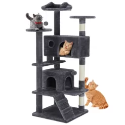 Etelifrank Tall Cat Tree With Condo And Playroom - 54-Inch Multi-Level Indoor Cat Tower 9 Etelifrank Tall Cat Tree With Condo And Playroom - 54-Inch Multi-Level Indoor Cat Tower -BlueBuffalo Sales Store GUEST 0b349f38 3d9e 4140 b76d bf99e19f0a5b