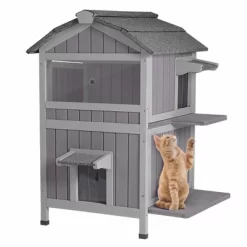 Aivituvin Two Tier Wooden Cat House For Feral Cats-AIR94 15 Aivituvin Two Tier Wooden Cat House For Feral Cats-AIR94 -BlueBuffalo Sales Store GUEST 0be6c6de 11fe 4bd3 a34f dba089a8c7b4