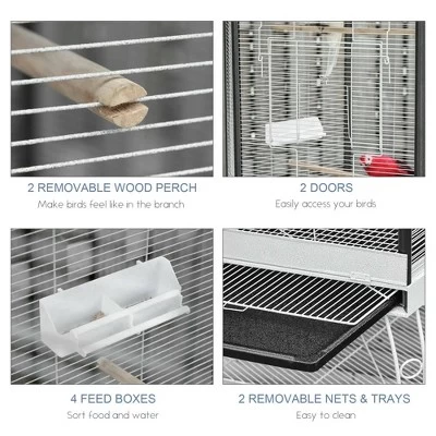 Resenkos Tortoise House, Tortoise Habitat Enclosure, Tortoise Habitat With Shelf Storage Tortoise Gift Accessory With Weather Protection, Light Gray 6 Resenkos Tortoise House, Tortoise Habitat Enclosure, Tortoise Habitat With Shelf Storage Tortoise Gift Accessory With Weather Protection, Light Gray - Image 6