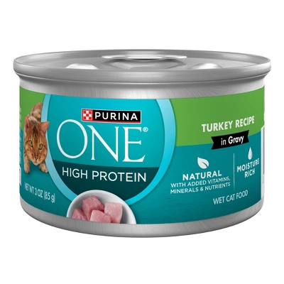 Purina ONE Turkey Wet Cat Food - 3oz 11 Purina ONE Turkey Wet Cat Food - 3oz - Image 11