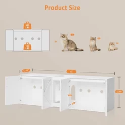 Cat Litter Box Enclosure,Hidden Litter Box Furniture For 2 Cats -BlueBuffalo Sales Store GUEST 0cdcf002 87be 45e9 b7f6 16d457ba81a8