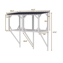 Gulches Large Wooden Cat Window Box For Indoor Cats With Waterproof Roof -BlueBuffalo Sales Store GUEST 0e00eac4 a8d1 4c21 8b6f 1ea455efc94f