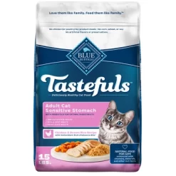 Blue Buffalo Tastefuls With Chicken Sensitive Stomach Natural Adult Dry Cat Food - 15lbs -BlueBuffalo Sales Store GUEST 0ec7fbb5 83ff 40ef 9609 eda5fb91a604