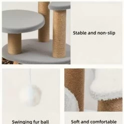 Multi-tiered Cat Tree With Scratching Posts And Interactive Ball Toy - Perfect Indoor Cat Furniture For Play And Rest 8 Multi-tiered Cat Tree With Scratching Posts And Interactive Ball Toy - Perfect Indoor Cat Furniture For Play And Rest -BlueBuffalo Sales Store GUEST 0eeeba0d 1f7e 4728 8a02 0c61948b627c