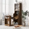 Whisen Multi-Use Cabinet With Cat Scratcher Bed