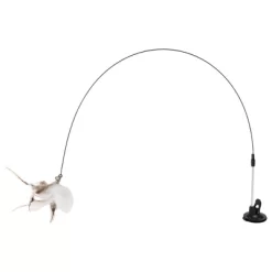 Unique Bargains Cat Teaser With Suction Cup And Bell Fluffy Plume Teasing Sticks White Brown -BlueBuffalo Sales Store GUEST 0f5dd19d be0a 4ffb aa8f 3fcf9e880b6e