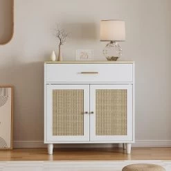 Hidden Cat Litter Box Cabinet,Enclosed Dog-Proof Furniture W/Storage Drawer & 2 Sisal Scratcher Doors For Living Room,Bedroom -BlueBuffalo Sales Store GUEST 0fb89de9 f492 4912 a795 343045533c31