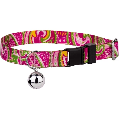 Country Brook Petz Pink Paisley Cat Collar 4 Country Brook Petz Pink Paisley Cat Collar - Image 4