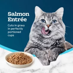 Blue Buffalo Tastefuls Savory Singles Salmon Entree Cuts In Gravy Adult Wet Cat Food - 2.6oz -BlueBuffalo Sales Store GUEST 11a91b30 c6c4 4f11 84ee 03b40d448b3c