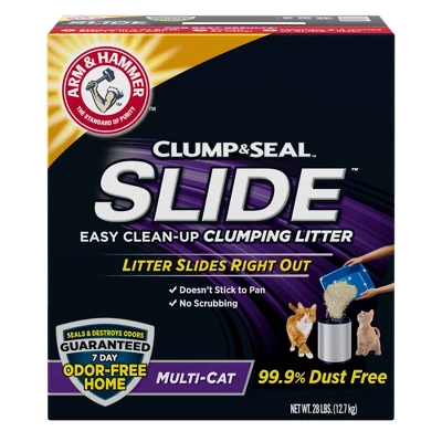 Arm & Hammer Slide Easy Clean Up Multi-Cat Clumping Litter 7 Arm & Hammer Slide Easy Clean Up Multi-Cat Clumping Litter - Image 7
