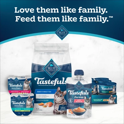 Blue Buffalo Tastefuls Chicken & Tuna Flavor Purees Adult Cat Treats - 36oz 8 Blue Buffalo Tastefuls Chicken & Tuna Flavor Purees Adult Cat Treats - 36oz - Image 8