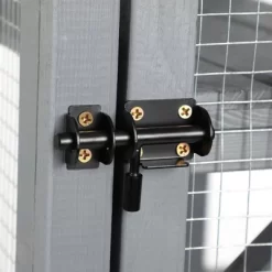 Resenkos 70-Inch Cat Catio, Outdoor Wooden Enclosure With Wheels, Multi-Level Platforms, Lockable Door, Sunroof, Custom Panels, Gray Gray With Pattern 27 Resenkos 70-Inch Cat Catio, Outdoor Wooden Enclosure With Wheels, Multi-Level Platforms, Lockable Door, Sunroof, Custom Panels, Gray Gray With Pattern -BlueBuffalo Sales Store GUEST 154c0489 619b 4b09 a13b 61475a23d86b