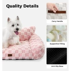 Soft Cat Couch Bed, Faux Fur Checkered Pet Sofa -BlueBuffalo Sales Store GUEST 15fe2401 1dde 4bd9 9892 095b33a048c6