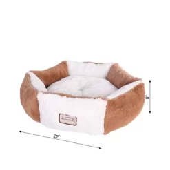 Armarkat Cat Bed For Indoor Cats And Extra Small Dogs, Brown/Ivory 12 Armarkat Cat Bed For Indoor Cats And Extra Small Dogs, Brown/Ivory -BlueBuffalo Sales Store GUEST 160e0f72 46ef 4154 b54a effa1fd95920