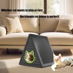 Yardgrace Indoor Outdoor Playful Cozy Triangular Cat Bed -BlueBuffalo Sales Store GUEST 17a6713d 72e8 473d 81cb 288f50ca739f