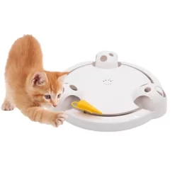 5 Star Super Deals 360 Interactive Cat Mouse Toy - Random Rotating Mouse Teaser Toy W/ Peekaboo Domes - Exercise Cat Toy -BlueBuffalo Sales Store GUEST 17cef14b 64e2 4aa7 9c15 990b595dbf08