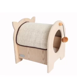 Armarkat Hideaway Cat Activity Center - Natural Wood - 16" -BlueBuffalo Sales Store GUEST 19b6ff62 098c 41e5 a844 dc8b53494454
