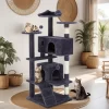 Gulches Multi-functional Cat Tree House Cat Climbing Frame, Lounge And Recreation Area Detachable Toy