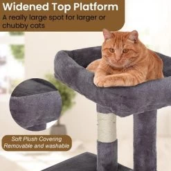 BestMassage Cat Tree 36 Inch Tall Cat Tower For Indoor Cats With Cat Scratching Post Multiple Platforms Cozy Condo And Hanging Toy -BlueBuffalo Sales Store GUEST 1daf0aa1 dbe3 49fc b387 dd3b3ba39338