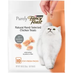 Purina Fancy Feast Purely Hand-Selected Chicken Meaty Cat Treats - 1.06oz/10ct Pack -BlueBuffalo Sales Store GUEST 1f5d8362 2ead 476e aa5f 8d546a08cc74