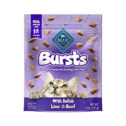 Blue Buffalo Bursts With Chicken, Liver & Beef Crunchy & Creamy Cat Treats 12 Blue Buffalo Bursts With Chicken, Liver & Beef Crunchy & Creamy Cat Treats -BlueBuffalo Sales Store GUEST 1f6528b4 2858 438d 8fb2 2e6673c30080