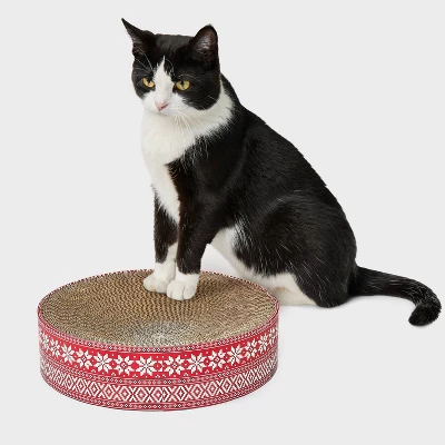 Board Bowl Pad Cat Scratcher - 15.7" - Boots & Barkley™ 2 Board Bowl Pad Cat Scratcher - 15.7" - Boots & Barkley™ - Image 2
