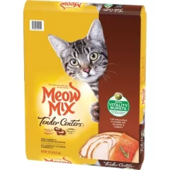 Meow Mix Tender Centers With Flavors Of Salmon & Turkey Adult Complete & Balanced Dry Cat Food - 13.5lbs -BlueBuffalo Sales Store GUEST 207d90db 90ae 4127 906b 527ee506c498