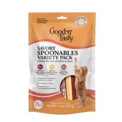 Good 'n' Tasty Spoonables Chicken, Duck, Salmon And Tuna Flavor Variety Pack Cat Treats - 7.4oz/15ct -BlueBuffalo Sales Store GUEST 212dfb51 22c0 45cc b99a 233fe54c7311