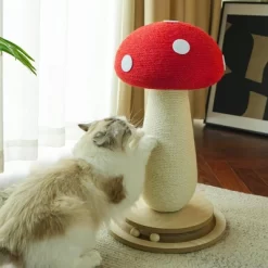 Vertical Cat Tree Mushroom-Shaped Cat Tree Cat Scratching Post With Interactive Ball Track Spring Ball Cat Toy Durable Sisal Cat Scratching Board 9 Vertical Cat Tree Mushroom-Shaped Cat Tree Cat Scratching Post With Interactive Ball Track Spring Ball Cat Toy Durable Sisal Cat Scratching Board -BlueBuffalo Sales Store GUEST 215ea88c cf4a 483d b6e2 64d1127c8771 1