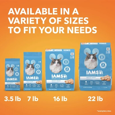 IAMS Weight And Appetite Management Chicken Flavor Dry Cat Food - 7lbs 5 IAMS Weight And Appetite Management Chicken Flavor Dry Cat Food - 7lbs - Image 5