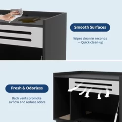 TROPOW Cat Litter Box Enclosure With Ventilated Panel Hidden Litter Box Furniture With Drop Down Door, Indoor Cat House -BlueBuffalo Sales Store GUEST 21d67621 4b4e 44a0 a2ac ce86c131ec9d 2