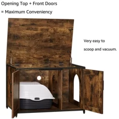 Unipaws Cat Litter Box Enclosure - Top Opening -BlueBuffalo Sales Store GUEST 22f8f487 9626 4d78 b9ab 562126256f58
