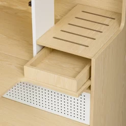 Multi Use Cat Litter Box House With 2 Flip Down Doors,Stylish Side Table Design - Maison Boucle -BlueBuffalo Sales Store GUEST 240e9a62 6860 4e6f 9cf9 6fa19b4152bd