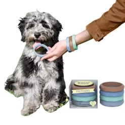 Sweet Paws Silicone Teether Stack Toy Set