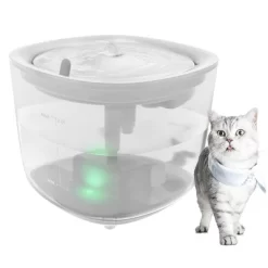 GOTGELIF 2L Wireless Water Fountain With Auto Power-Off & Quiet Pump