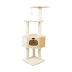 Armarkat 3 Tier Real Wood Cat Tree, Armarkat Scratch Furniture A5201, Beige -BlueBuffalo Sales Store GUEST 24c0e9d8 9c71 4bec 82c8 730f7b58e6db