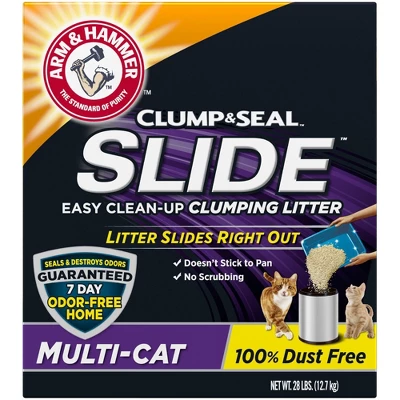 Arm & Hammer Slide Easy Clean Up Multi-Cat Clumping Litter 1 Arm & Hammer Slide Easy Clean Up Multi-Cat Clumping Litter